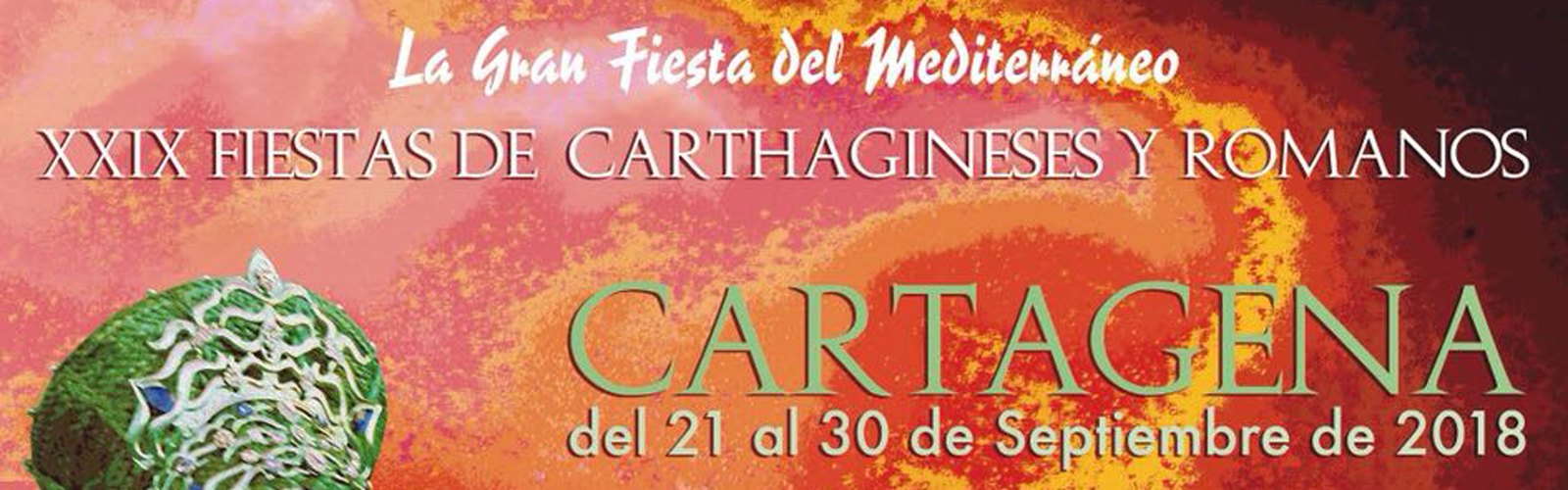 Cartel oficial y video promocional de las fiestas de Carthagineses y Romanos 2018
