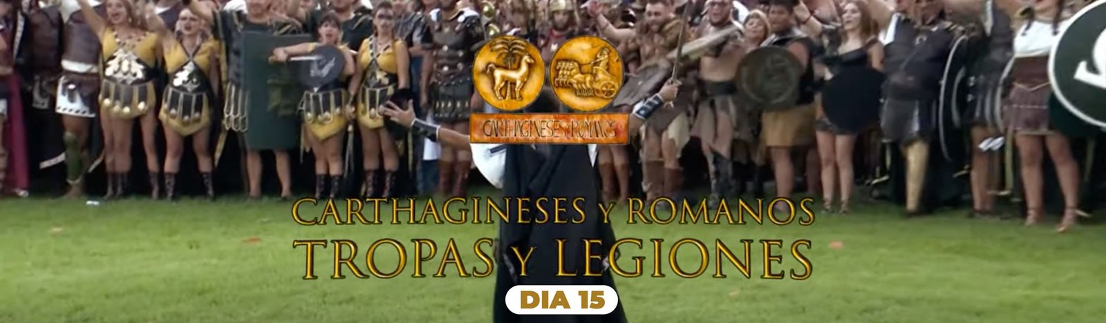 Entrevistas de Telecartagena - Día 15. [Legio IV Quinto Trebelio - Tropas de Asdrubal - Cayo Lelio - Tropas de Magón]